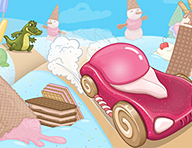 Ice Cream Racing Game